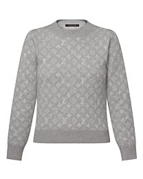 Louis Vuitton Women's Monogram Brushed Knit Sweater