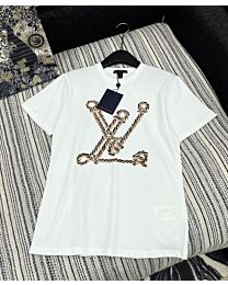 Louis Vuitton Women's Printed T-shirt White