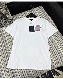 Louis Vuitton Women's Embroidered T-shirt White