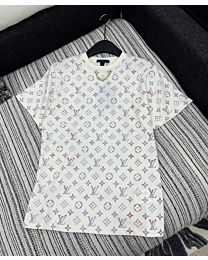 Louis Vuitton Women's Escale Printed T-Shirt White