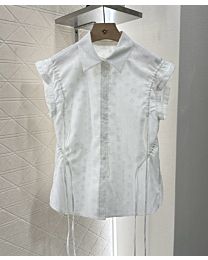 Louis Vuitton Women's Sleeveless Shirt White