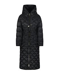 Max Mara Women's Quilted Down Jacket Black