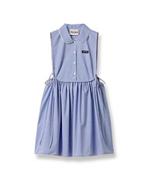 Miu Miu Women's Plaid Mini Skirt Blue