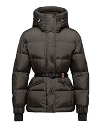 Moncler Women's Salastrains Belted Insulated Ski Jacket