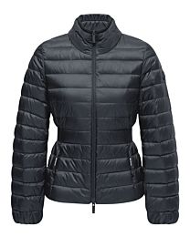 Moncler Women's Verrerie Fitted Flare Cropped Down Jacket