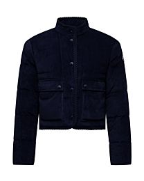 Moncler Women's Essarts Women's Knitted Corduroy Short Down Jacket