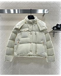 Moncler Women's Detachable Hooded Down Jacket 