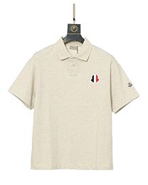 Moncler Polo shirts Cream