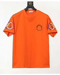Moncler Cotton T-shirt Orange