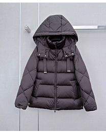 Max Mara Women's Nerine Hooded Quilted Down Jacket