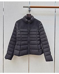 Max Mara Women's Paneled Cropped Down Jacket