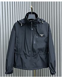 Prada Women's Recycled Nylon Jacket Black