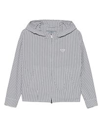 Prada Women's Striped Jacket Black