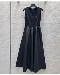 Prada Women's Nylon Dress Black