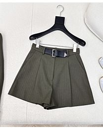 Prada Suit Shorts Green