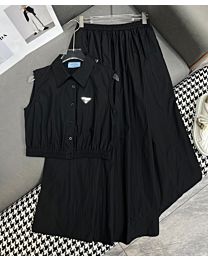 Prada Women's Nylon Suit Black