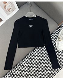 Prada Knitted Cropped Top