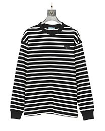 Prada Women's striped long-sleeve shirt