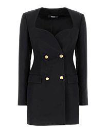 Versace Women's Wool Suit Dress Black