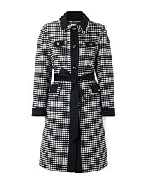 Valentino Women's Garavani Micro Vichy Jacket Black