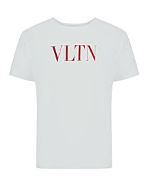 Valentino Women's Vltn Short-Sleeved T-Shirt White