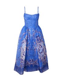 Zimmermann Women's Rebellion Mermaid Picnic Dress Blue