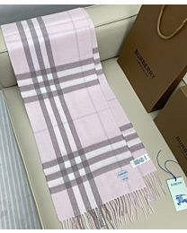Burberry Classic checkered cashmere scarf