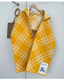 Burberry Classic Plaid Hooded Shawl
