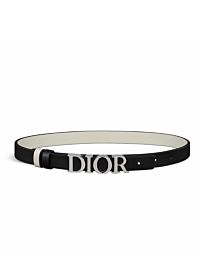 Christian Dior Reversible D-Dream Belt Black