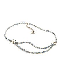Chanel Chain Belt Blue