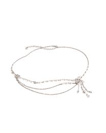 Chanel Chain Belt Silver