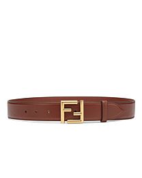 Fendi Natural-Coloured Leather Belt 
