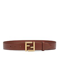 Fendi Natural-Coloured Leather Belt 