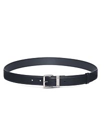 Gucci GG Emblem Belt With Square Buckle Black