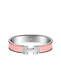 Hermes Silver Clic H Bracelet