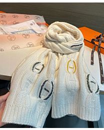 Hermes Equestrian Twisted Scarf