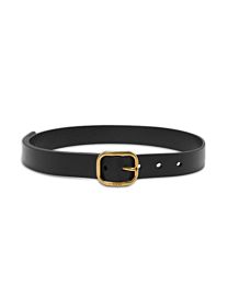 Loewe Rounded Soft Belt In Classic Calfskin