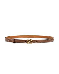Loewe Belt In Smooth Calfskin Coffee