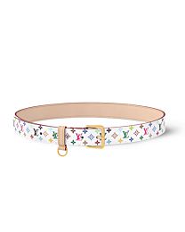 Louis Vuitton LV x TM LV D-ring 30mm Belt White