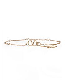 Valentino Garavani VLogo Signature Chain Belt Golden