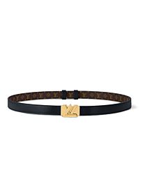 Louis Vuitton Lv Go-14 20mm Belt Black