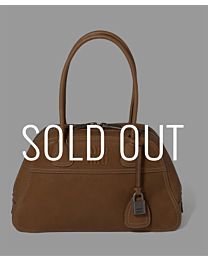 Miu Miu Vivant Nappa Soft Leather Handbag 5BB199 Coffee