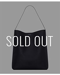 Saint Laurent Bold Hobo Bag In Smooth Leather 819623 Black