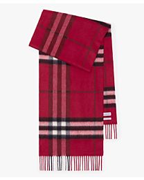 Not for sale: Burberry Check Cashmere Scarf Red