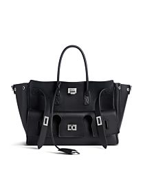 Balenciaga Bel Air Small Carry All Bag Black