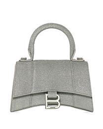 Balenciaga Hourglass XS Handbag In Glitter Material 