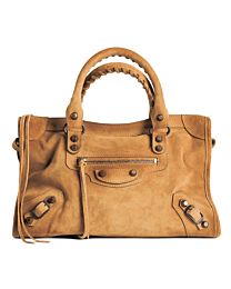 Balenciaga Le City small trumpet bag Coffee