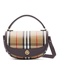 Burberry Crossbody Bag Highlands Dark Coffee