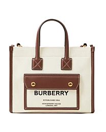 Burberry Mini Freya Tote Bag Coffee