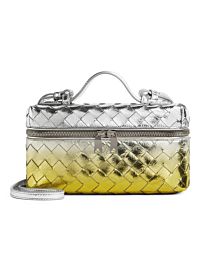 Bottega Veneta Bang Bang Vanity Case 789109 Silver
